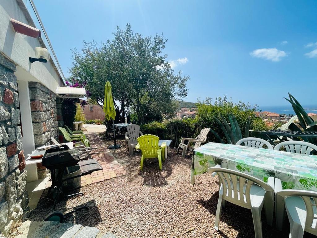 Villa Montalbo Vue Mer De 2 A 10 Personnes Cargese Exterior photo